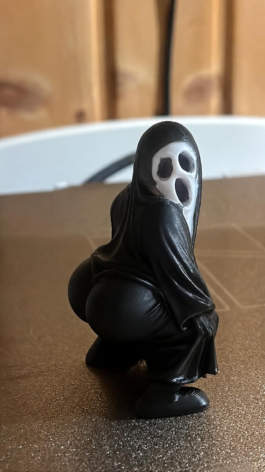 Twerking Ghost Figurine - Fixed Pose