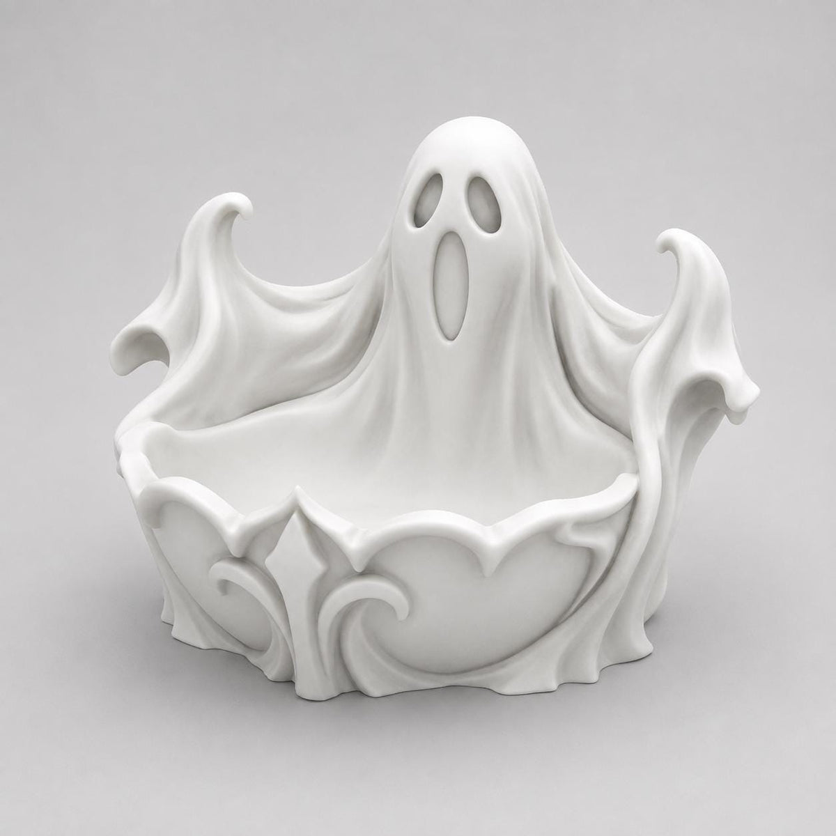 Goth Ghost Candy Bowl