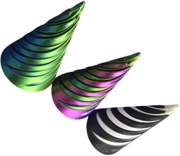Two-Color Spiral Fidget Toy