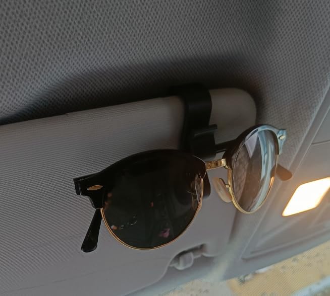 Car Visor Sunglasses Holder Clips - 2-Pack