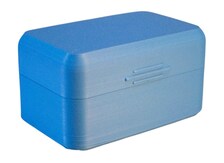 Travel Soap Box with Drain Tray - Secure Latch Case