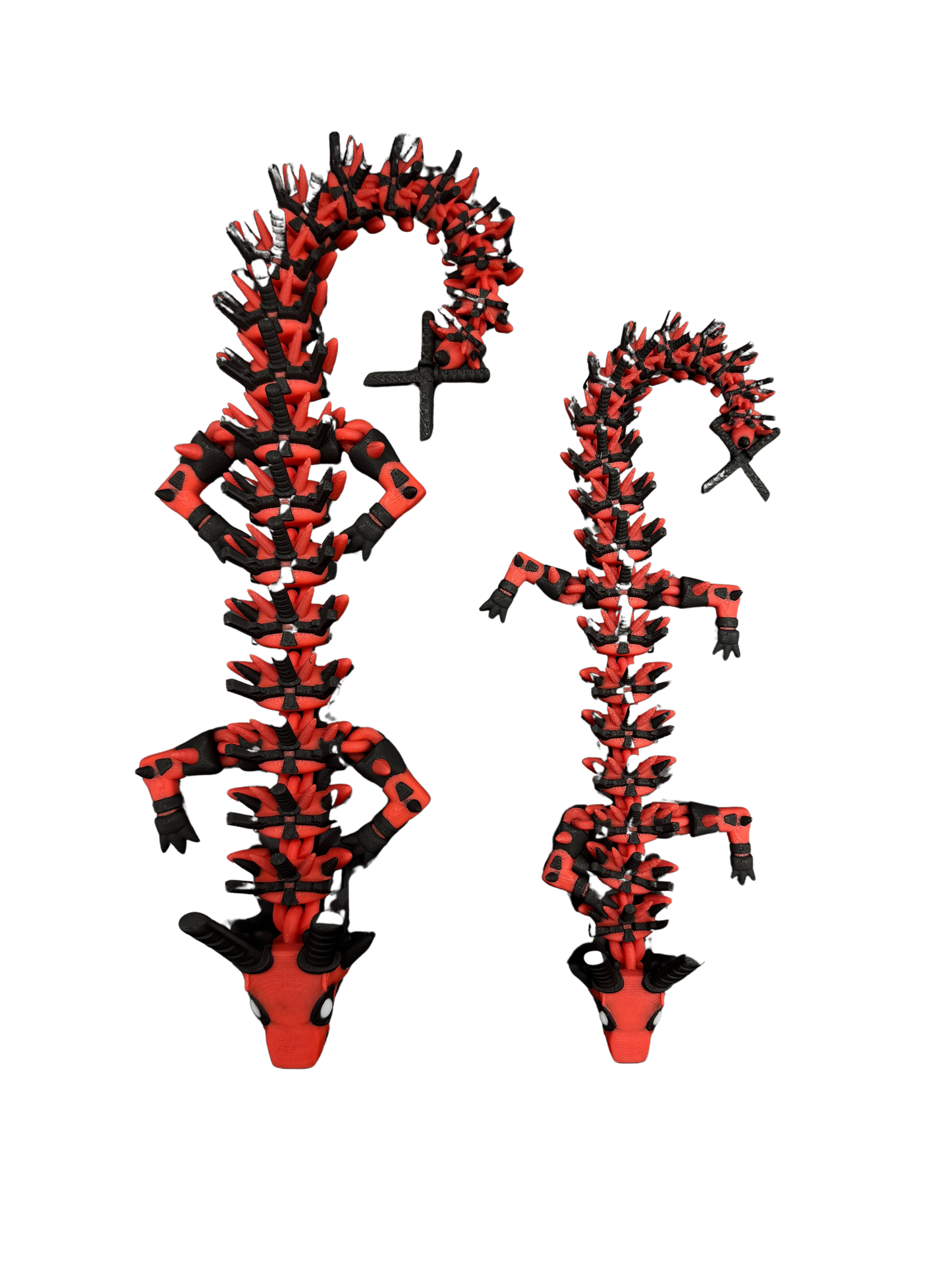 Dead Dragon - Available in 10-Inch Baby & 16-Inch Adult Sizes
