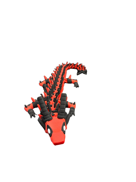 Dead Dragon - Available in 10-Inch Baby & 16-Inch Adult Sizes
