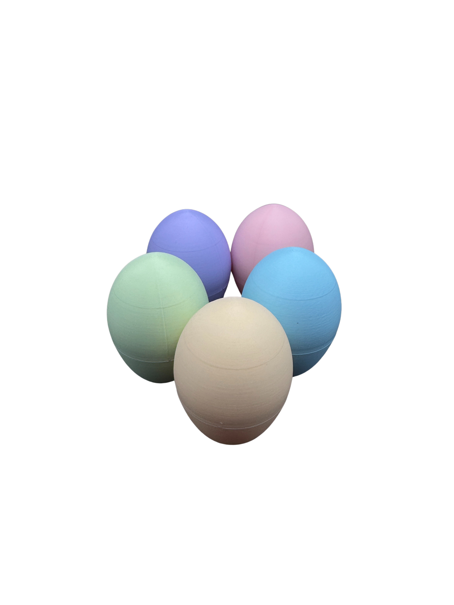 5 Pack of Pastel Middle Finger Easter Eggs - Easter Gag Gifts