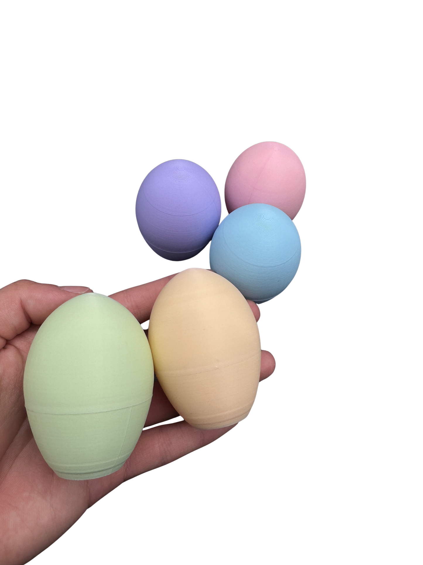 5 Pack of Pastel Middle Finger Easter Eggs - Easter Gag Gifts