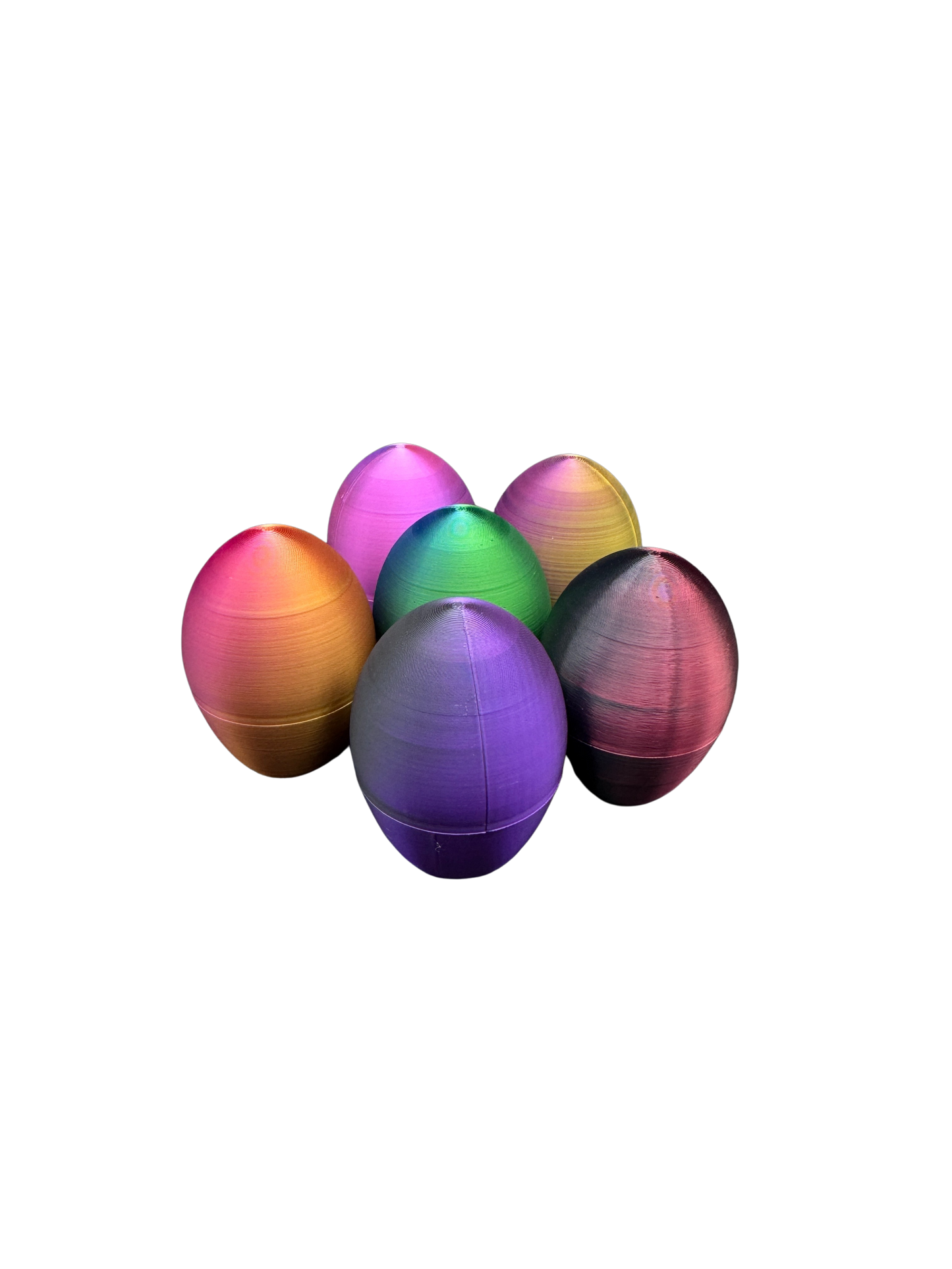 6 Pack of Silk Middle Finger Easter Eggs - Easter Gag Gifts