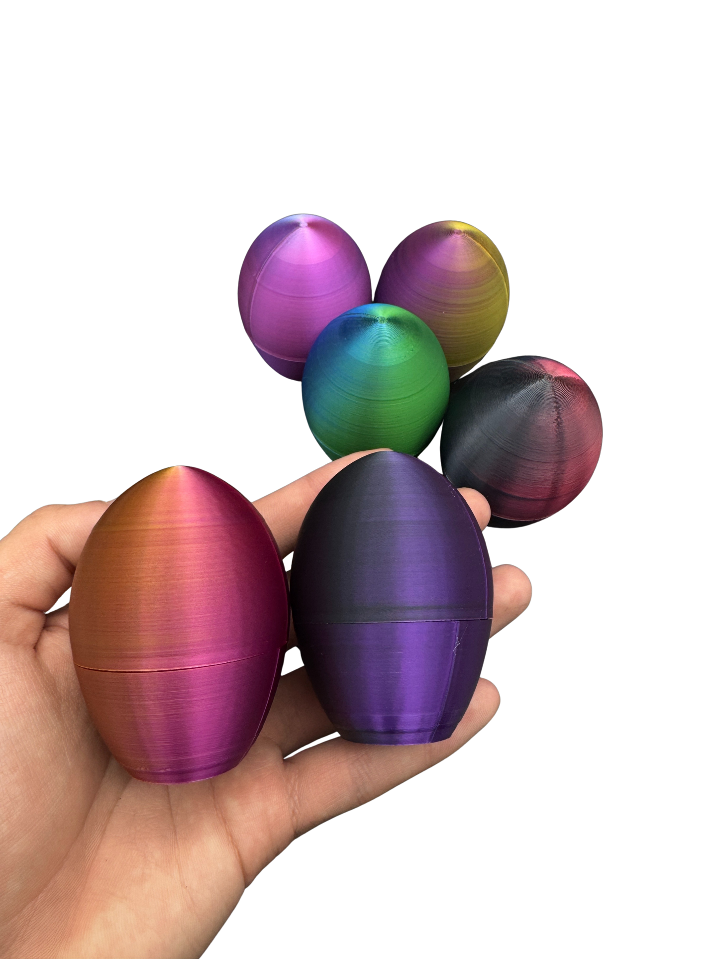 6 Pack of Silk Middle Finger Easter Eggs - Easter Gag Gifts