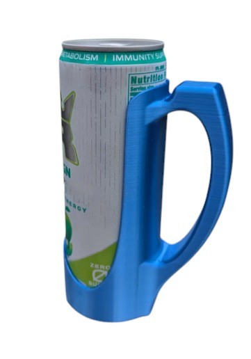 Energy Drink Can Holder with Handle for 12oz Slim Cans