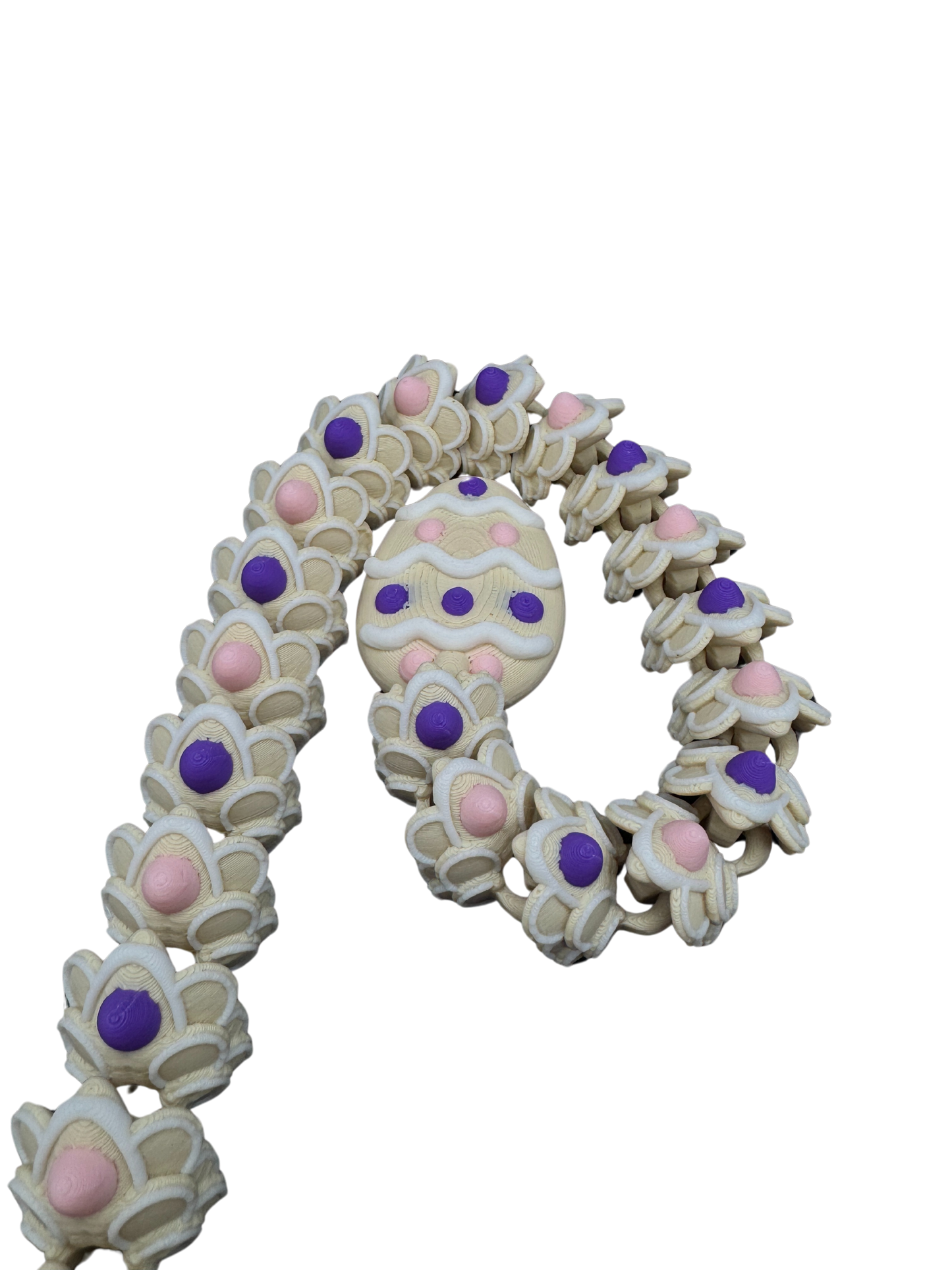 Purple/Pink Easter Cookie Dragon - Available in 16-Inch Baby & 26-Inch Adult Sizes