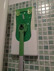 Sweeper Handle Wall Holder | Compatible with Swiffer