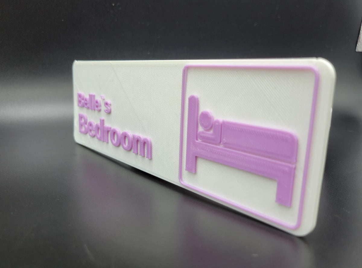 Personalized Bedroom Sign - Custom Door Name Sign