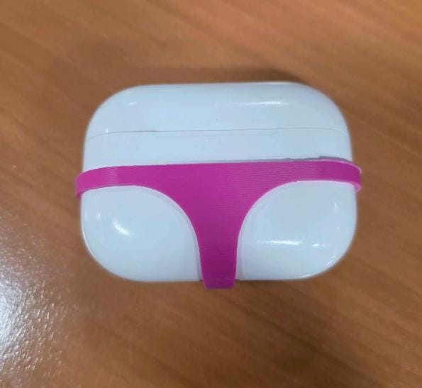 Thong Cover for AirPods Case - Novelty Bikini Style