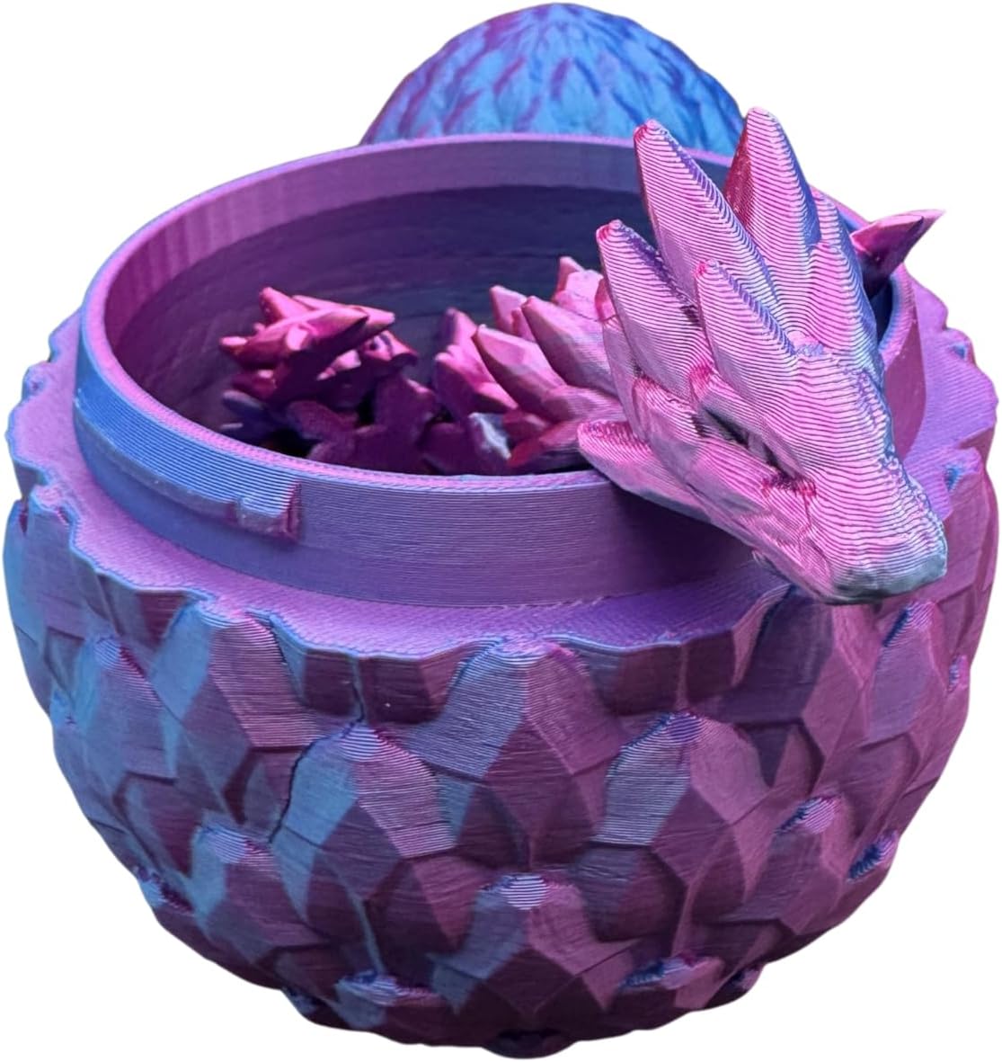 Surprise Gemstone Dragon with Egg - 16-Inch