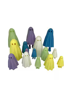Articulated Ghost Figurines - 4 Size Options