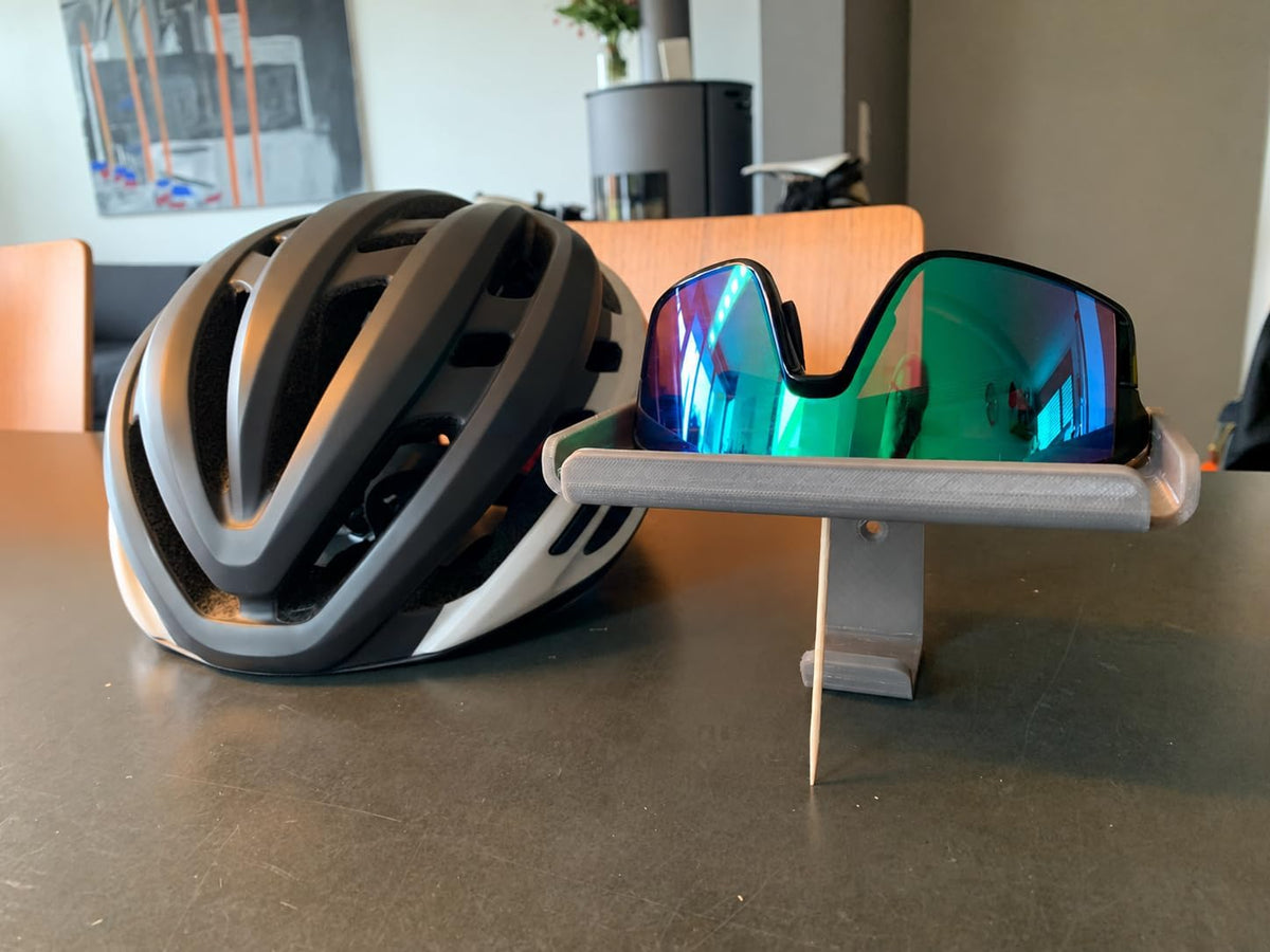 Bike Helmet Wall Hook - Sunglasses Holder