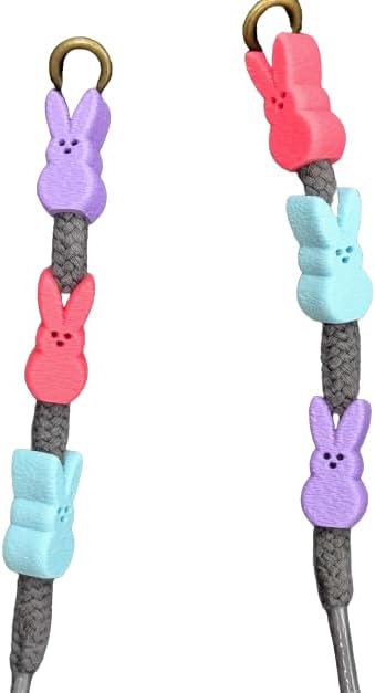 Bunny Hoodie Drawstring Beads - 6-Pack
