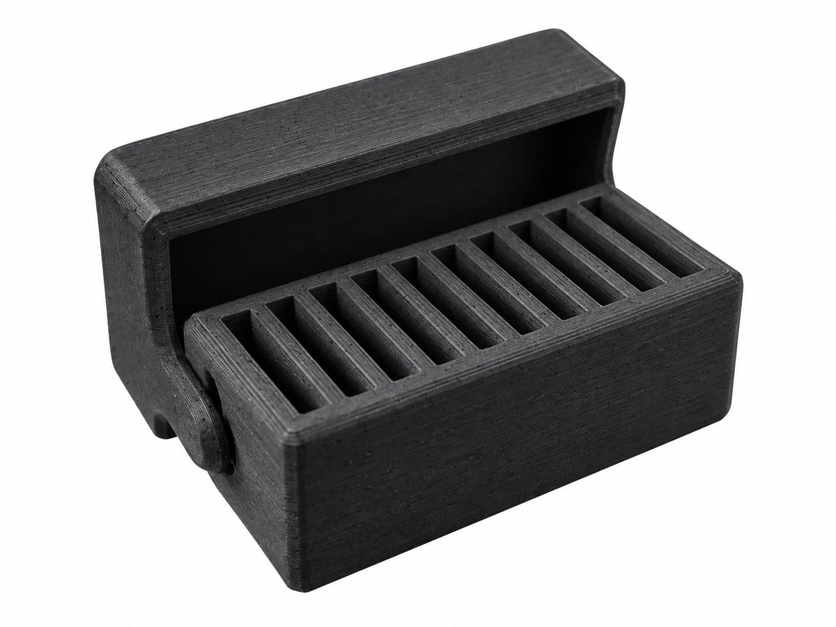 10-Slot Game Card Case - Hinged Storage Box