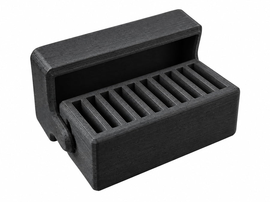 10-Slot Game Card Case - Hinged Storage Box