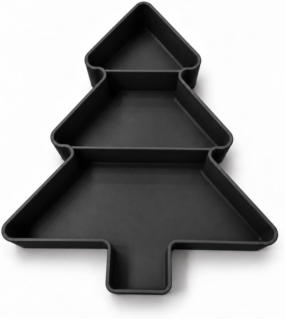 Christmas Tree Divided Bowl