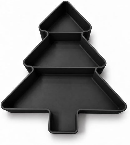 Christmas Tree Divided Bowl