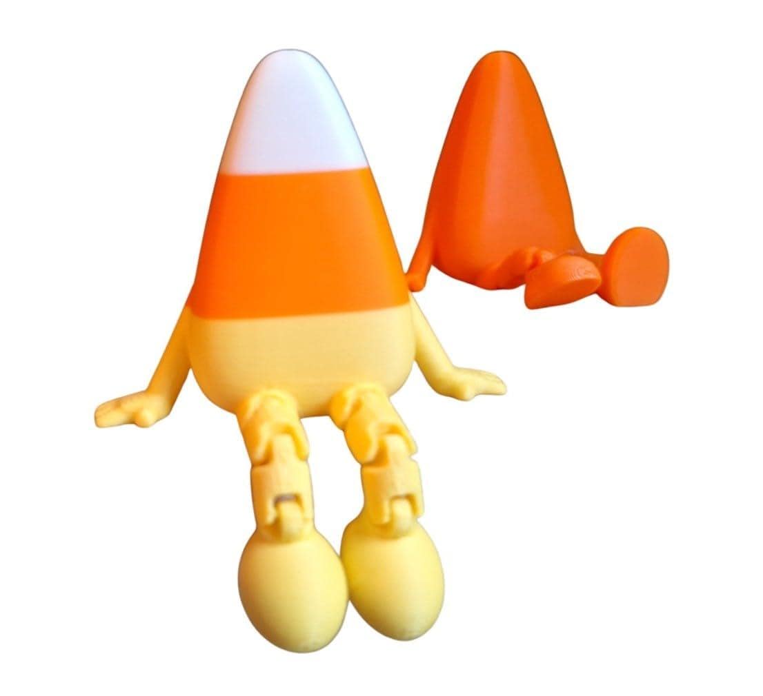 Articulated Candy Corn Fidget Toy
