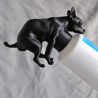 Pooping Chihuahua Toothpaste Cap