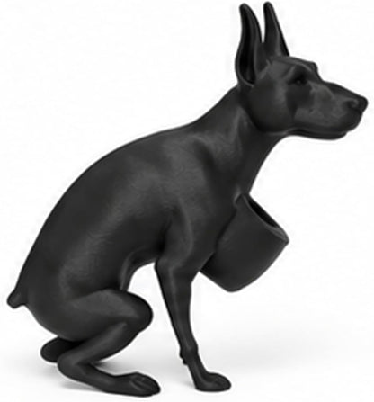 Pooping Doberman Toothpaste Cap