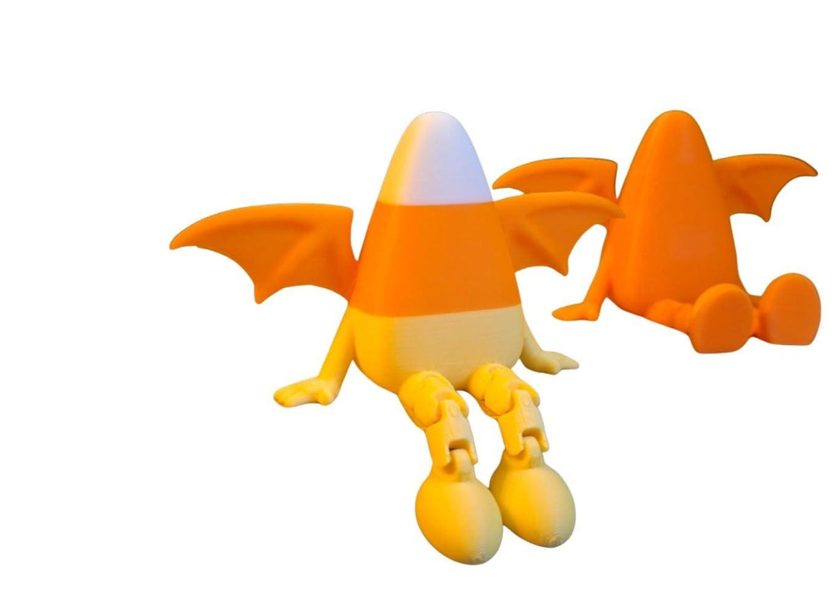 Articulated Winged Candy Corn Fidget Toy