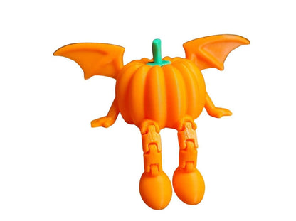 Articulated Winged Pumpkin Fidget Toy