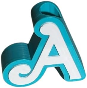 Custom Alphabet Straw Topper