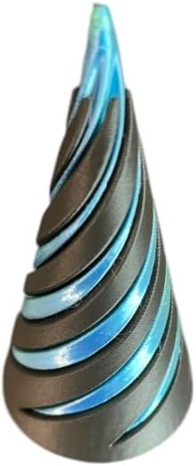 Two-Color Spiral Fidget Toy