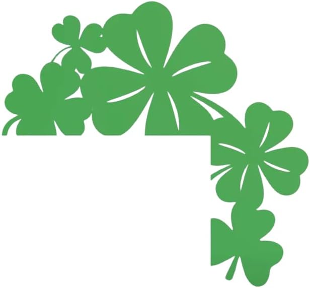 Shamrock Door Corner Topper