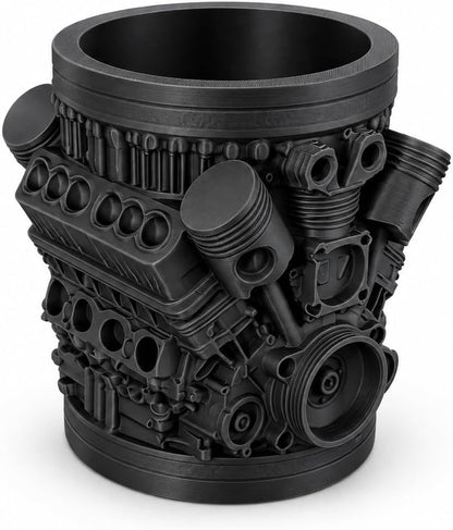 Engine Pencil Holder - Raised Piston Design