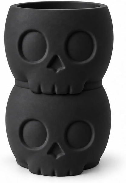 Stacked Skull Can Sleeve - 12 oz