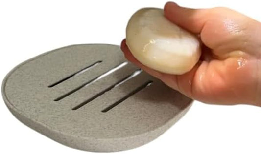 Minimalist Soap Tray - Drain Slot Soap Holder