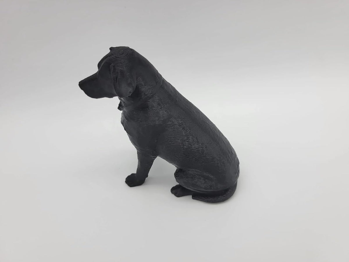 Female Labrador Statue - Sitting Dog Figurine
