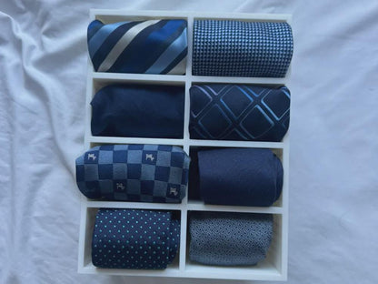 Eight-Slot Tie Organizer - Closet and Drawer Storage