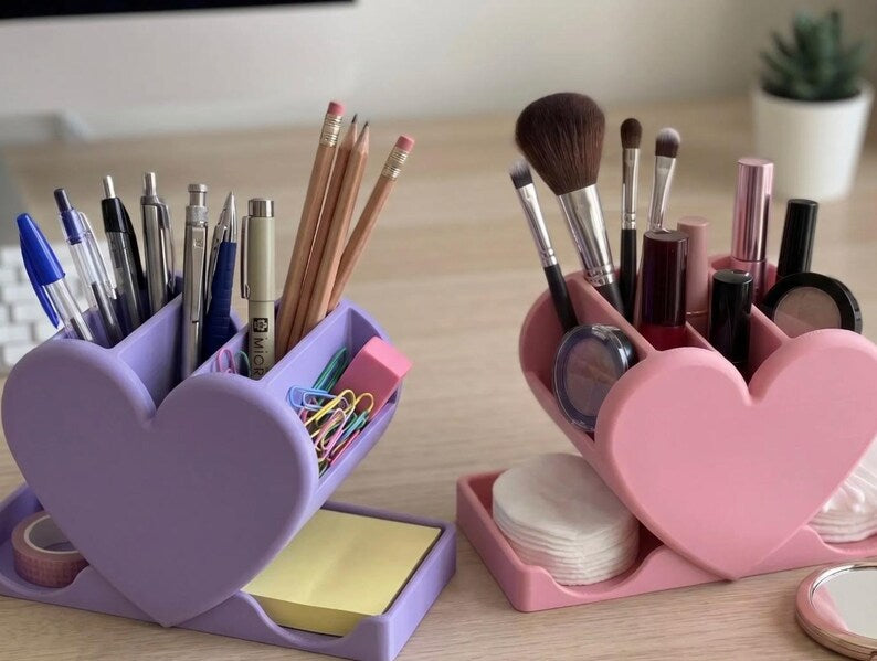 The LoveStation Organizer | Heart Desk Organizer