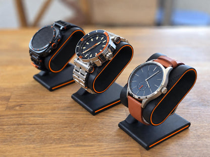 Two-Color Watch Stand - Bedside Display Holder