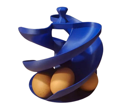 Spiral Egg Holder - 18-Egg Refrigerator Rack