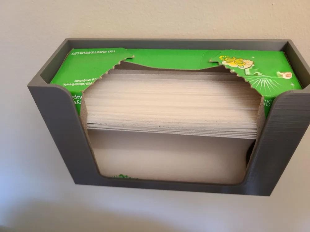 Wall-Mount Dryer Sheet Dispenser - Laundry Organizer
