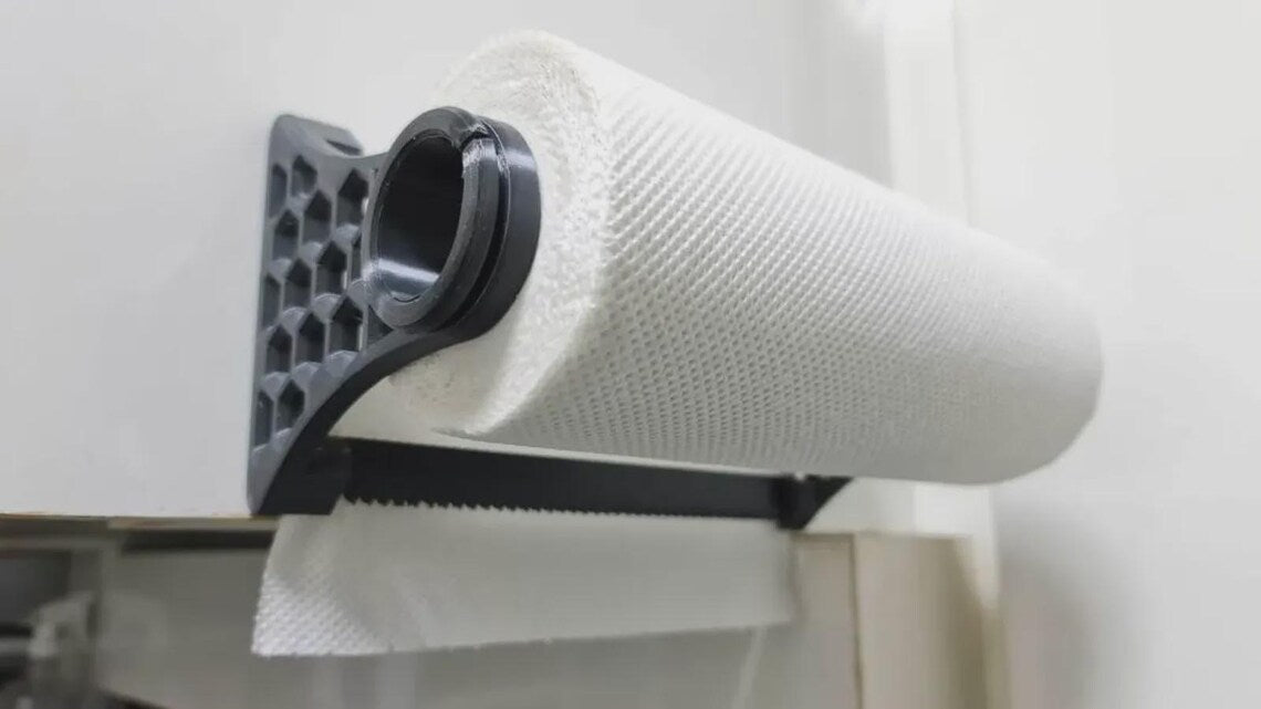 Wall-Mounted Paper Towel Holder - Quick-Change Organizer