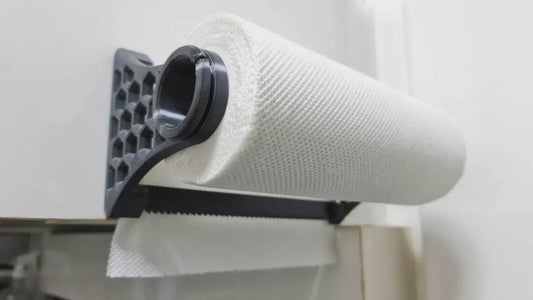 Wall-Mounted Paper Towel Holder - Quick-Change Organizer