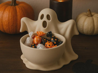 Spooky Ghost Candy Bowl