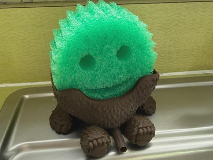 Bigfoot Sponge Holder - Self-Draining Sink Caddy