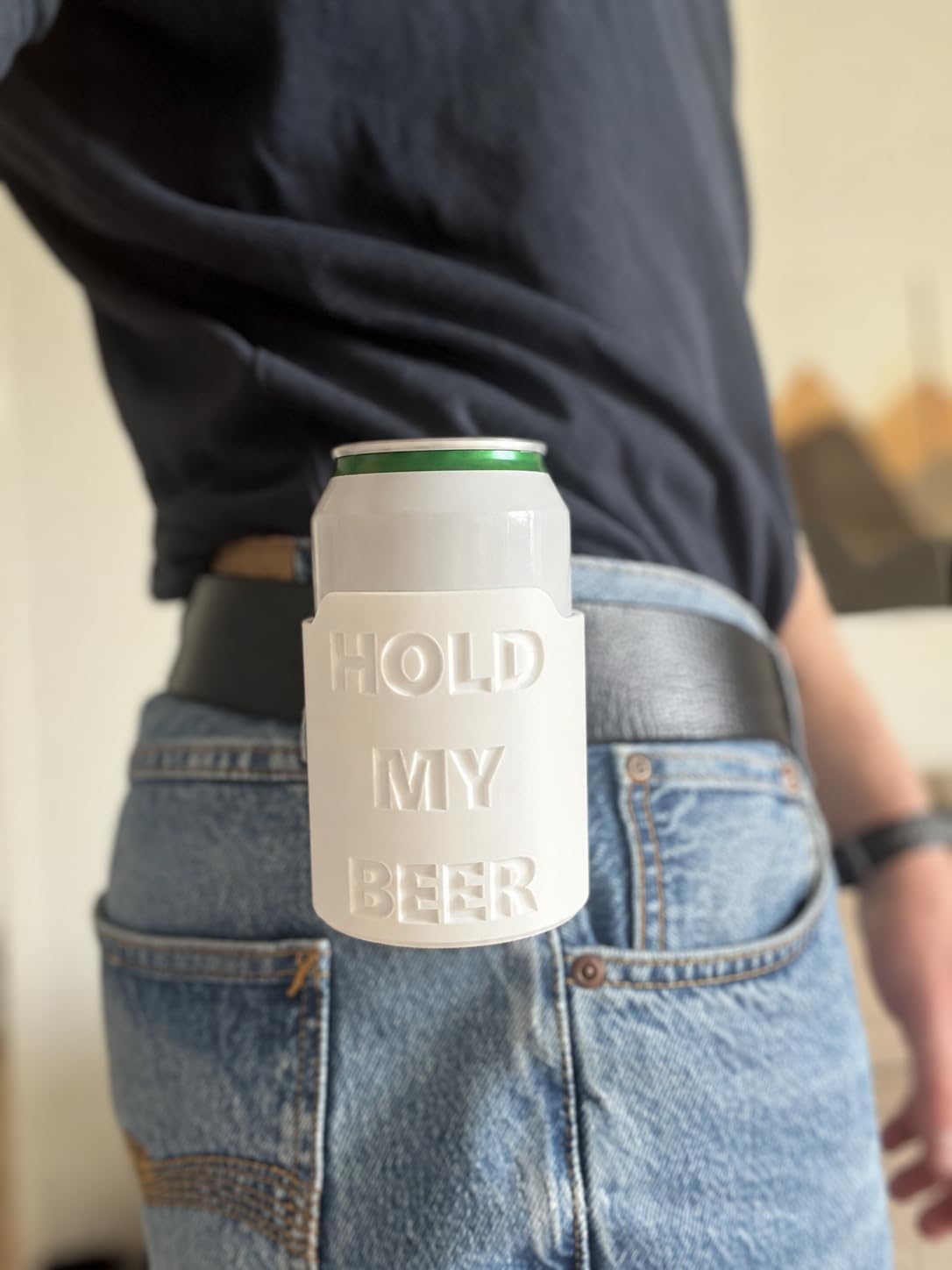 Beer Can Belt Holster - Hold My Beer