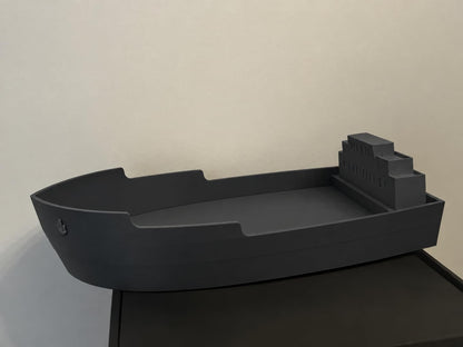 Cargo Ship Toilet Paper Holder - Two Rolls