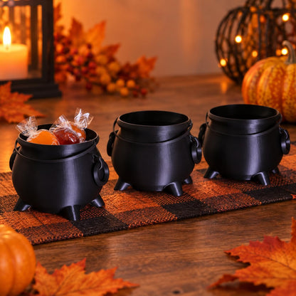 Mini Halloween Cauldron Treat Pot