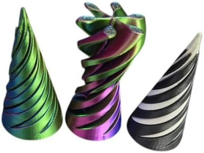 Two-Color Spiral Fidget Toy