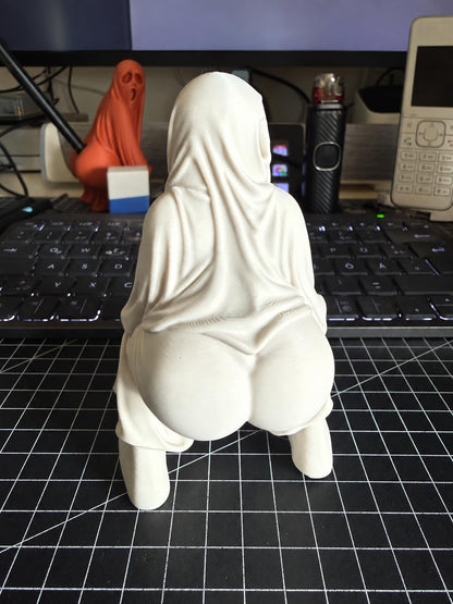 Twerking Ghost Figurine - Fixed Pose